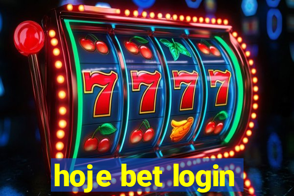 hoje bet login