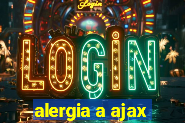 alergia a ajax