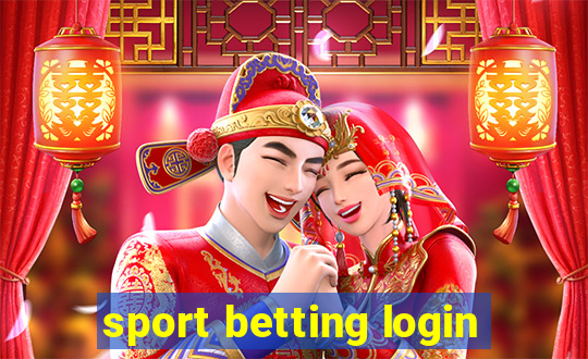 sport betting login