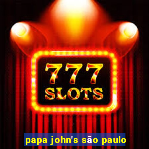 papa john's são paulo