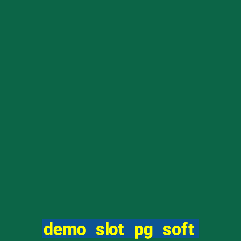 demo slot pg soft fortune tiger