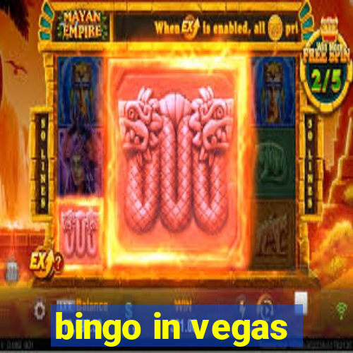 bingo in vegas