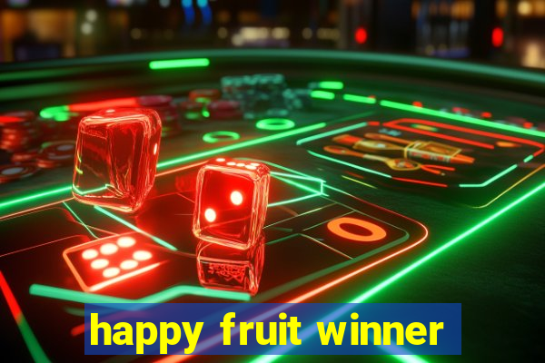 happy fruit winner