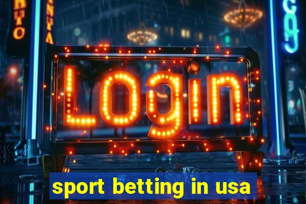 sport betting in usa