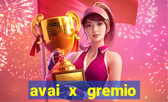 avai x gremio novorizontino palpite