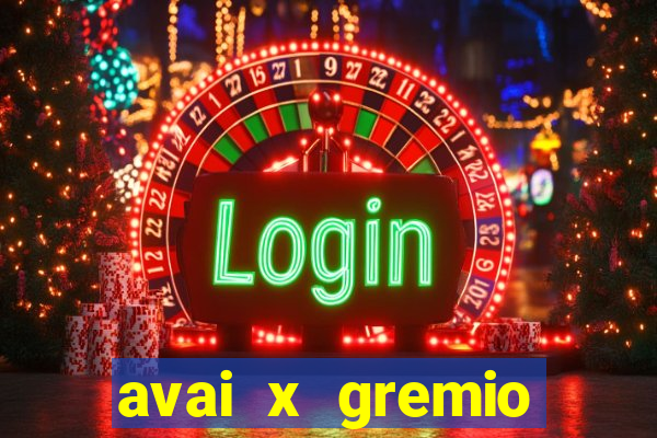 avai x gremio novorizontino palpite