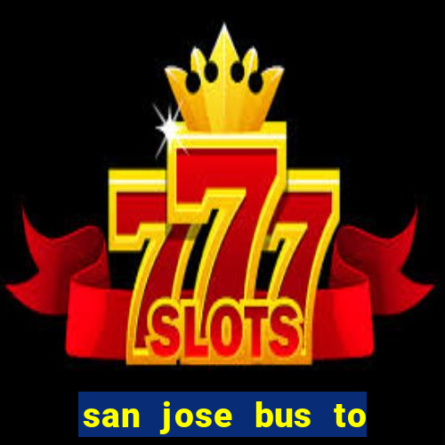 san jose bus to la fortuna