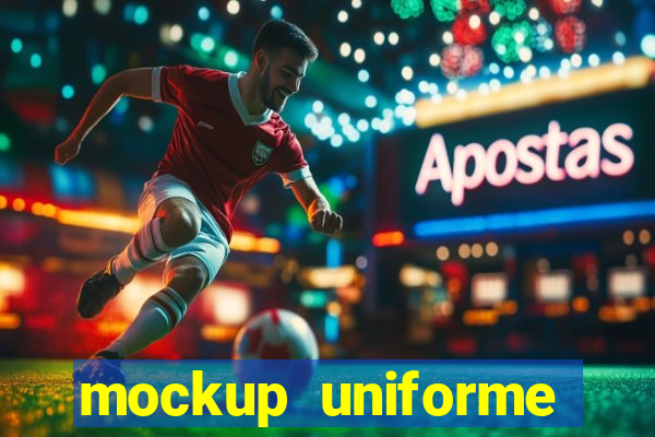 mockup uniforme futebol psd free