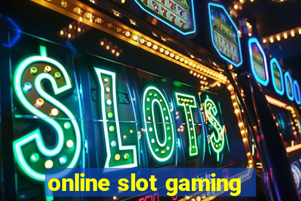 online slot gaming