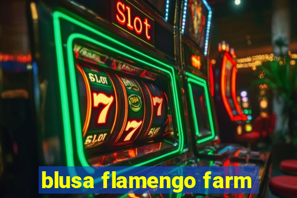 blusa flamengo farm