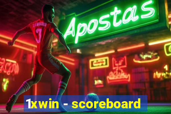 1xwin - scoreboard