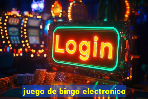 juego de bingo electronico