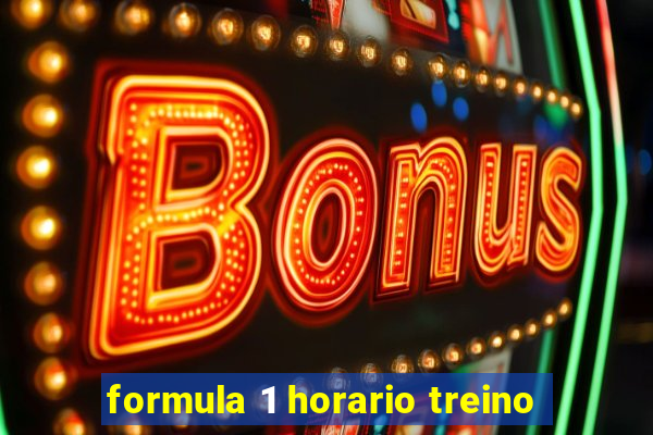 formula 1 horario treino