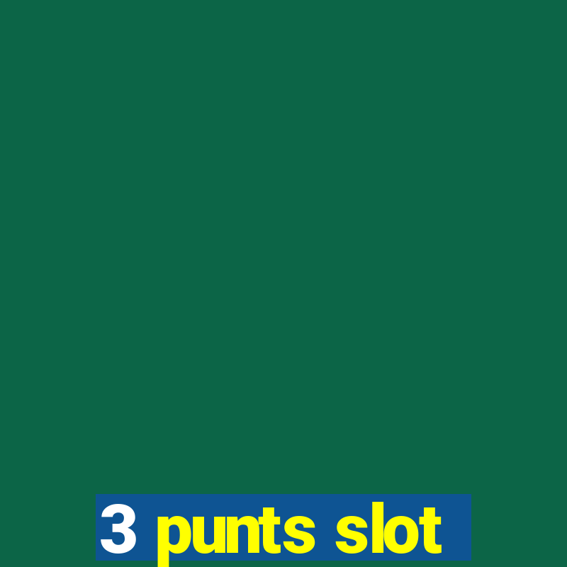 3 punts slot