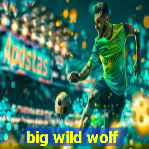 big wild wolf