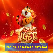 molde camiseta futebol