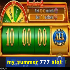 my.summer 777 slot