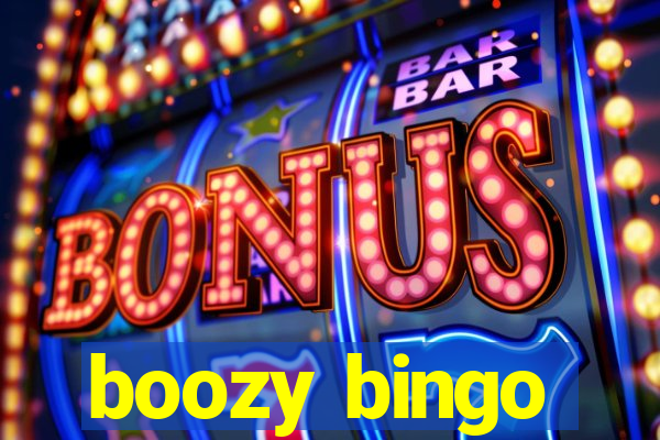 boozy bingo