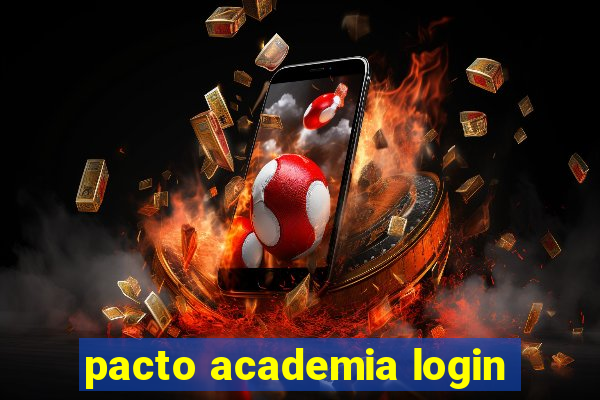 pacto academia login