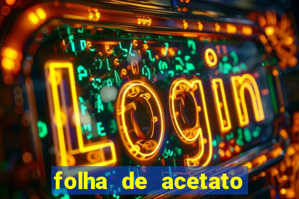 folha de acetato onde comprar