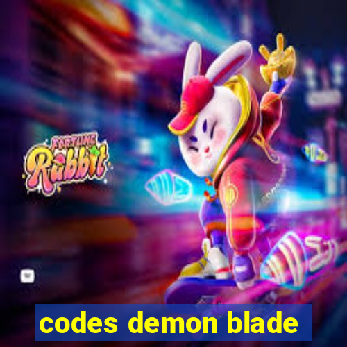 codes demon blade