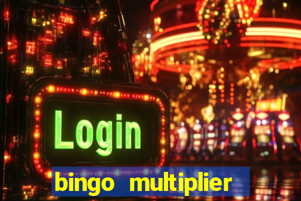 bingo multiplier scratch card