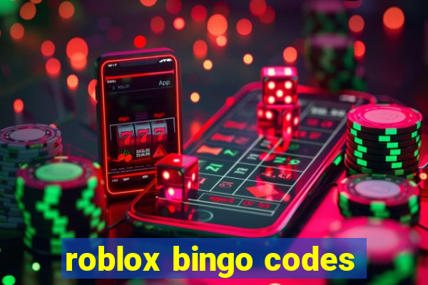 roblox bingo codes