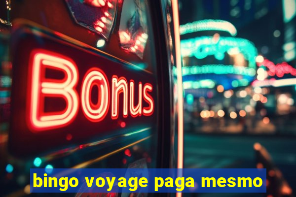 bingo voyage paga mesmo