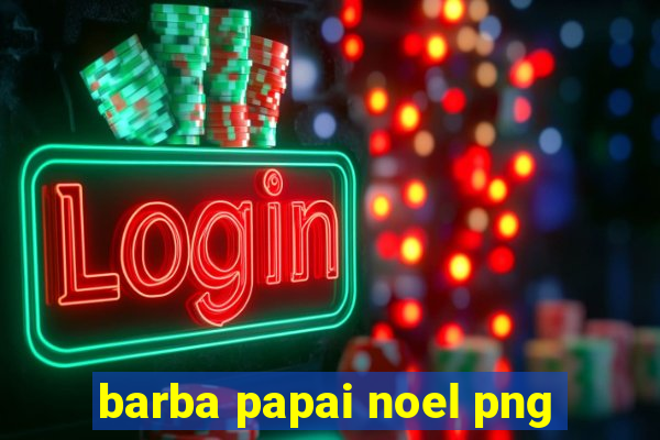 barba papai noel png