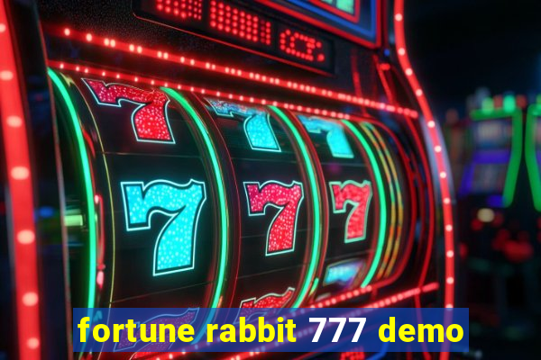 fortune rabbit 777 demo