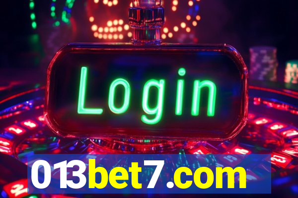 013bet7.com