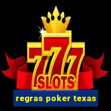 regras poker texas