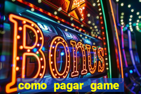 como pagar game pass com pix