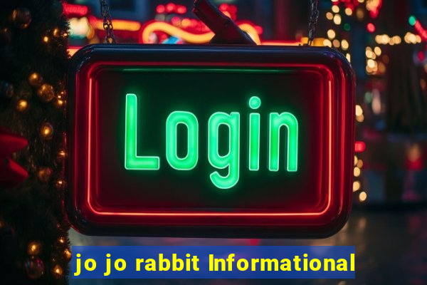 jo jo rabbit Informational