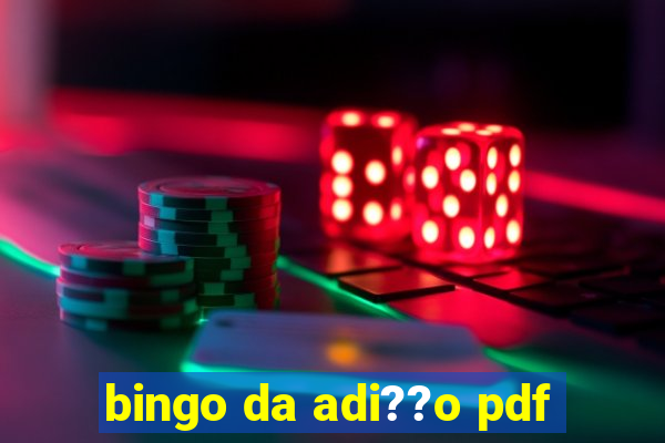 bingo da adi??o pdf