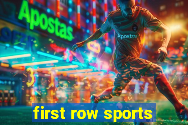 first row sports