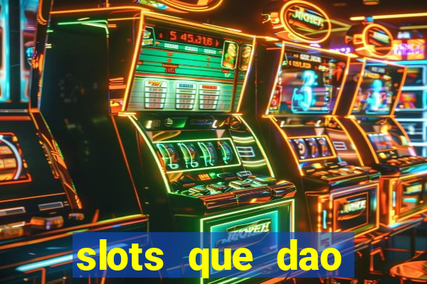 slots que dao bonus no cadastro sem deposito