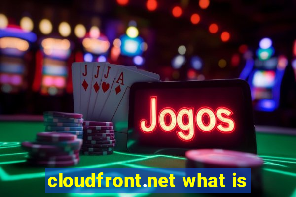 cloudfront.net what is