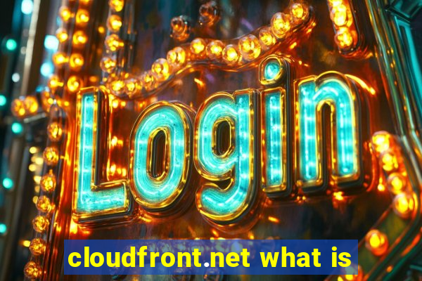 cloudfront.net what is