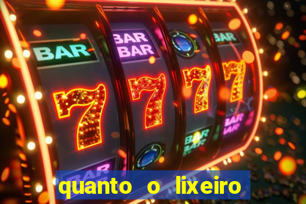 quanto o lixeiro ganha por ano