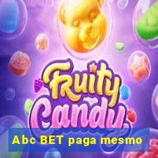 Abc BET paga mesmo