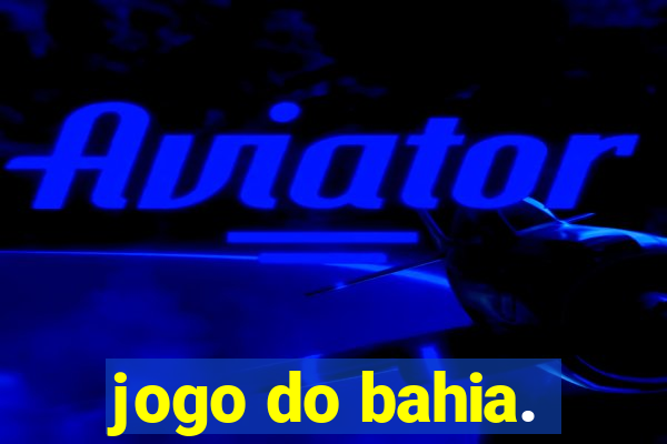 jogo do bahia.