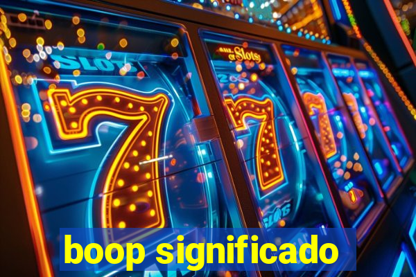 boop significado