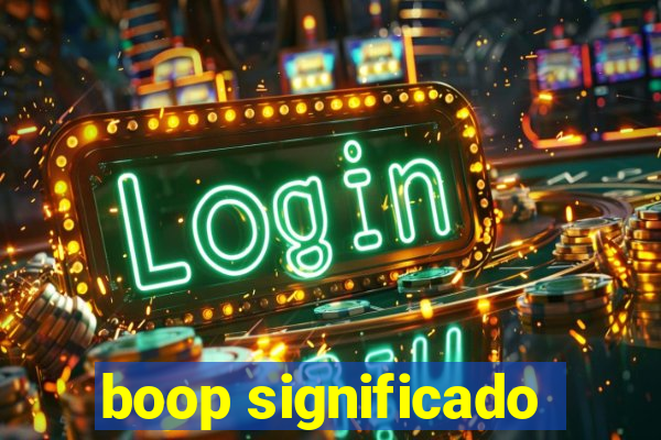 boop significado