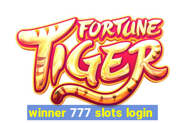 winner 777 slots login