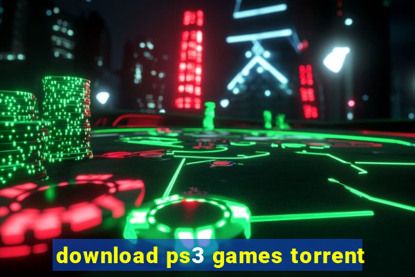 download ps3 games torrent