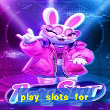 play slots for money online