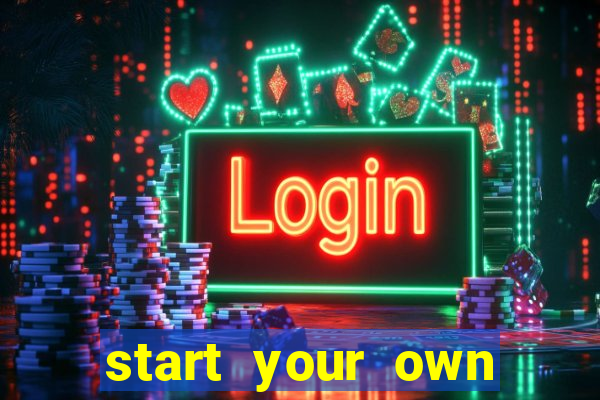 start your own casino website