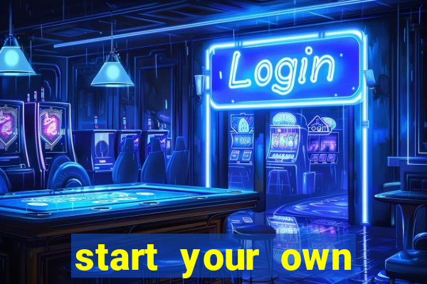 start your own casino website