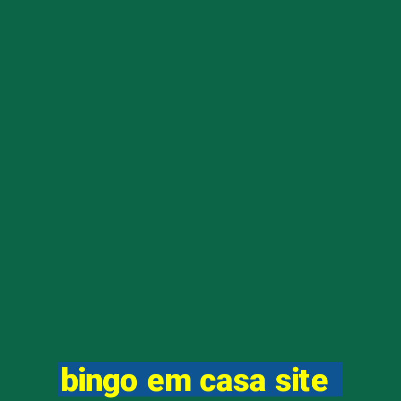 bingo em casa site